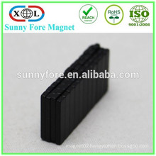 thinner block neodym magnet black epoxy